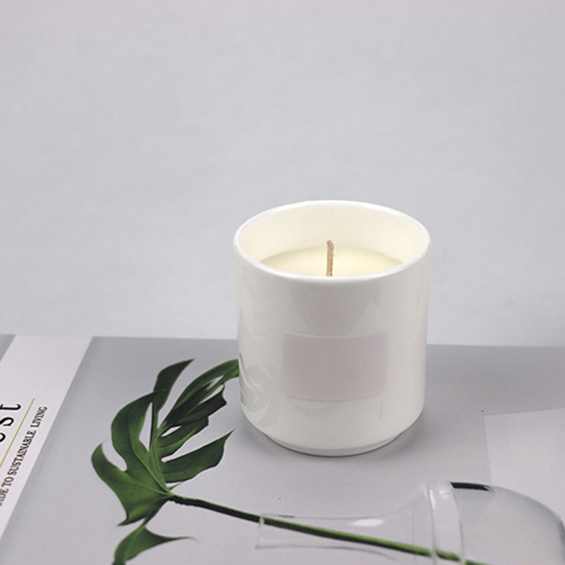 Wholesale ceramic private label scented candles China manufacturers free samples supply