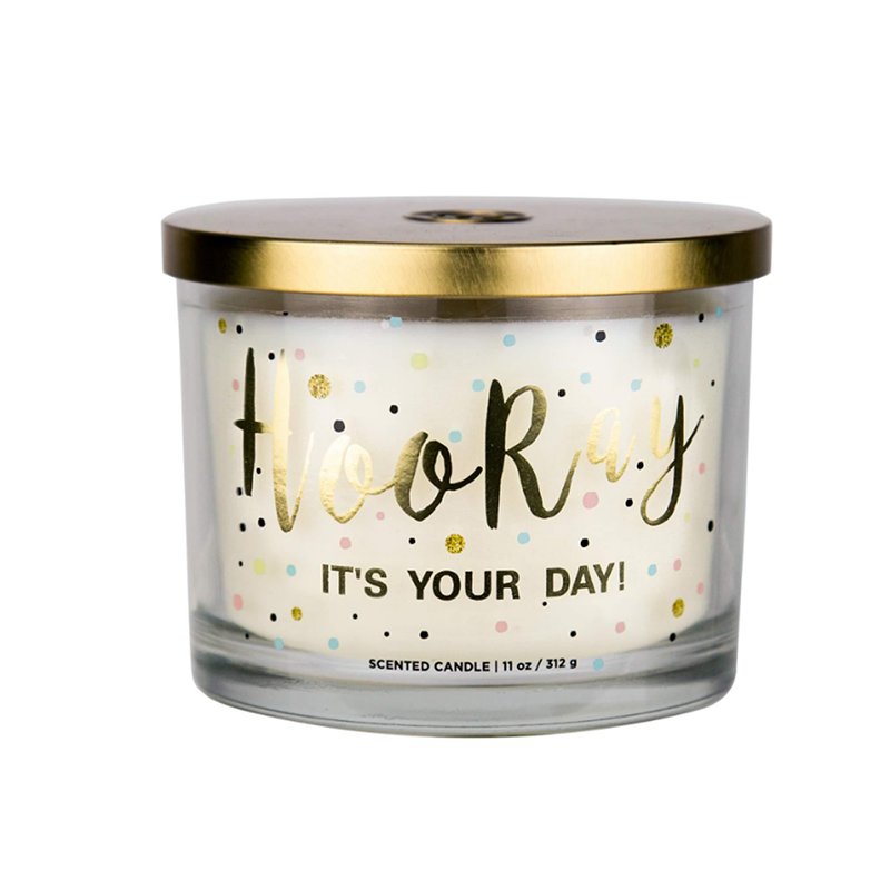 Candle wholesaler customized strong scented candles with private label provide free samples