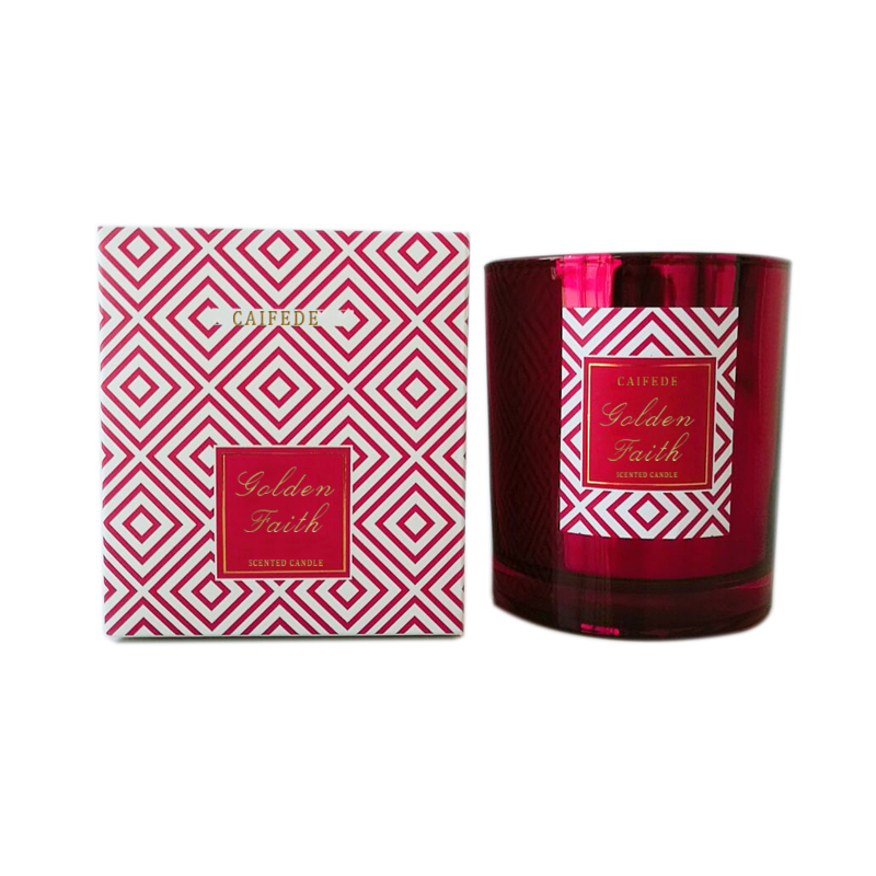 Candle supplier customized UK scented soy wax candle private label