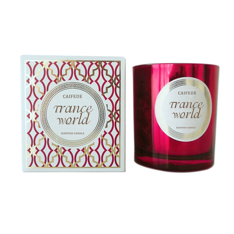 150g Customize France scented natural soy wax candles private label