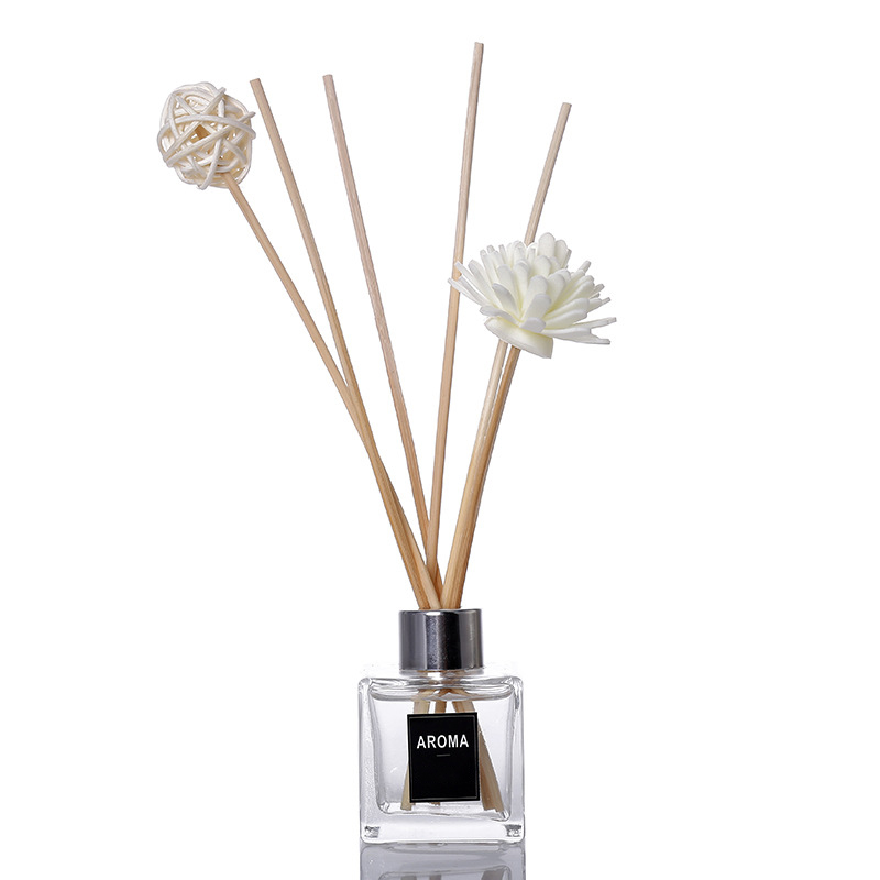 Hot sale customized private label aroma essential oil reed diffuser room freshener for home decor