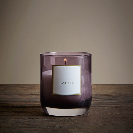 UK Private label classical lavender scented natural soy wax candles manufacturer