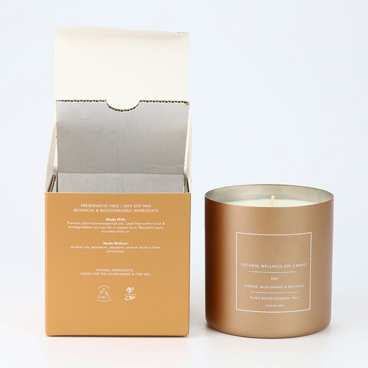 Scented soy wax candles custom