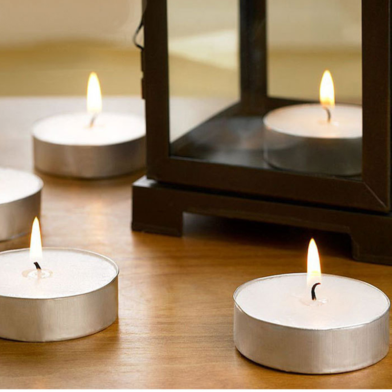 Free samples supply high quality wholesale tealight candles with personalize packaging and label